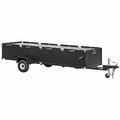 Meadow Creek BBQ144 Chicken Cooker Trailer with Four Pits 732BBQ144